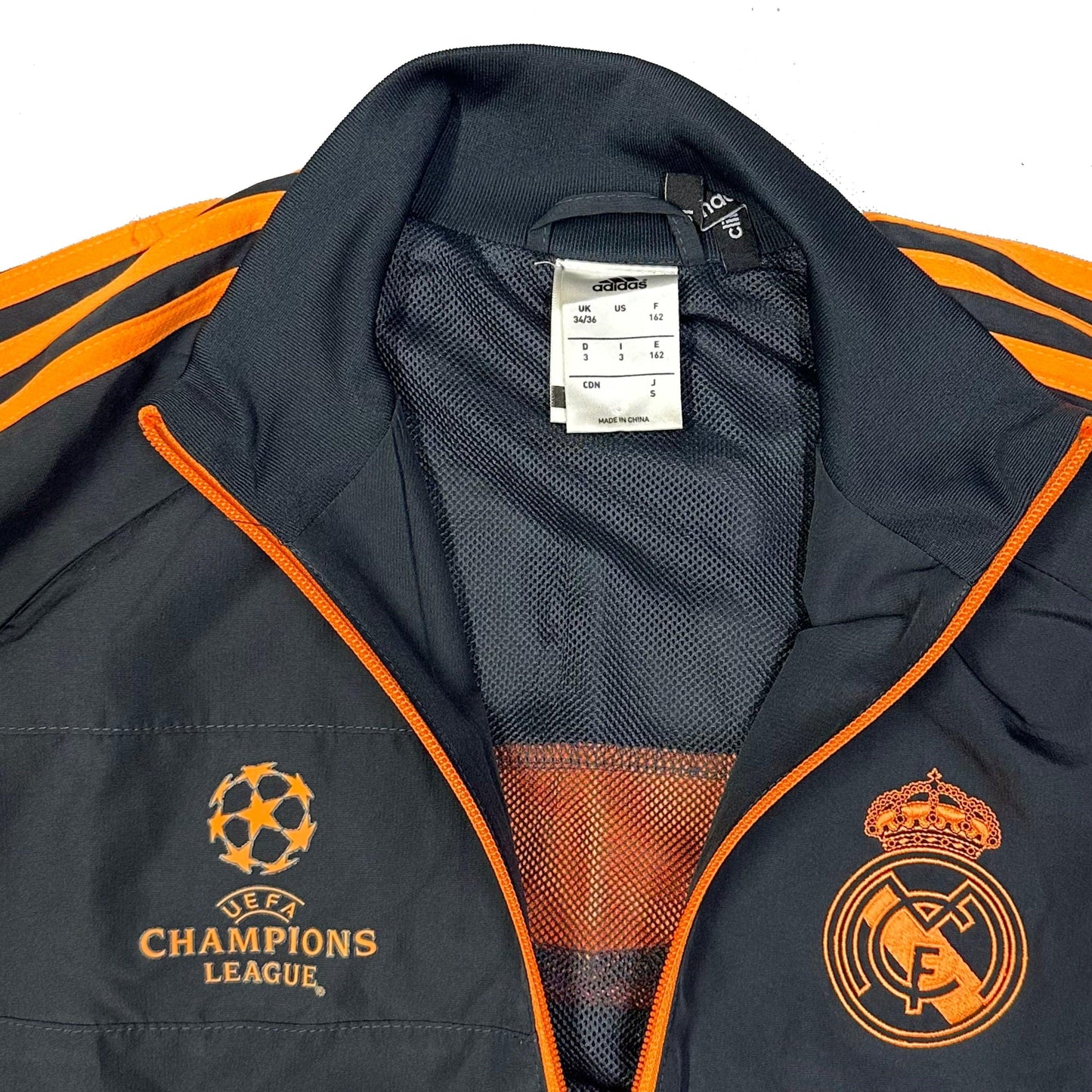 Adidas Real Madrid 2013/14 Tracksuit Top ( S ) - Known Source