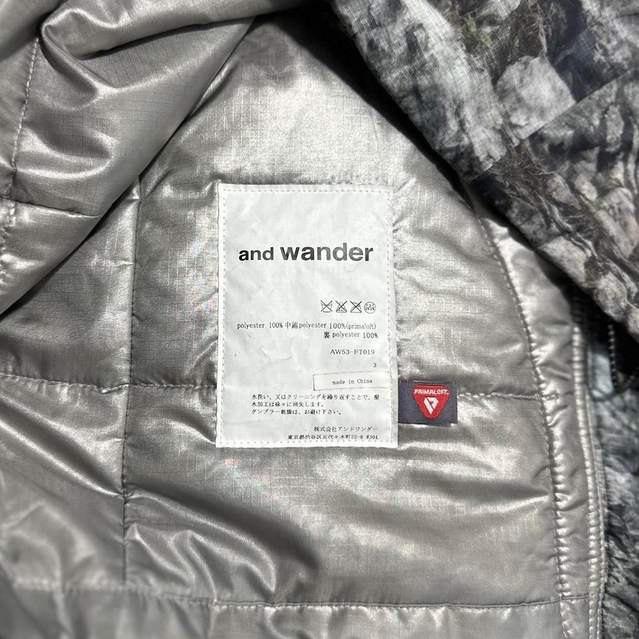 And Wander Camo Padded Down Jacket - Known Source