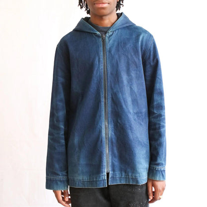 A.P.C. DENIM HOODED PARKA (S) (S) - Known Source