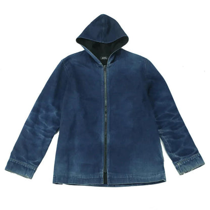 A.P.C. DENIM HOODED PARKA (S) (S) - Known Source