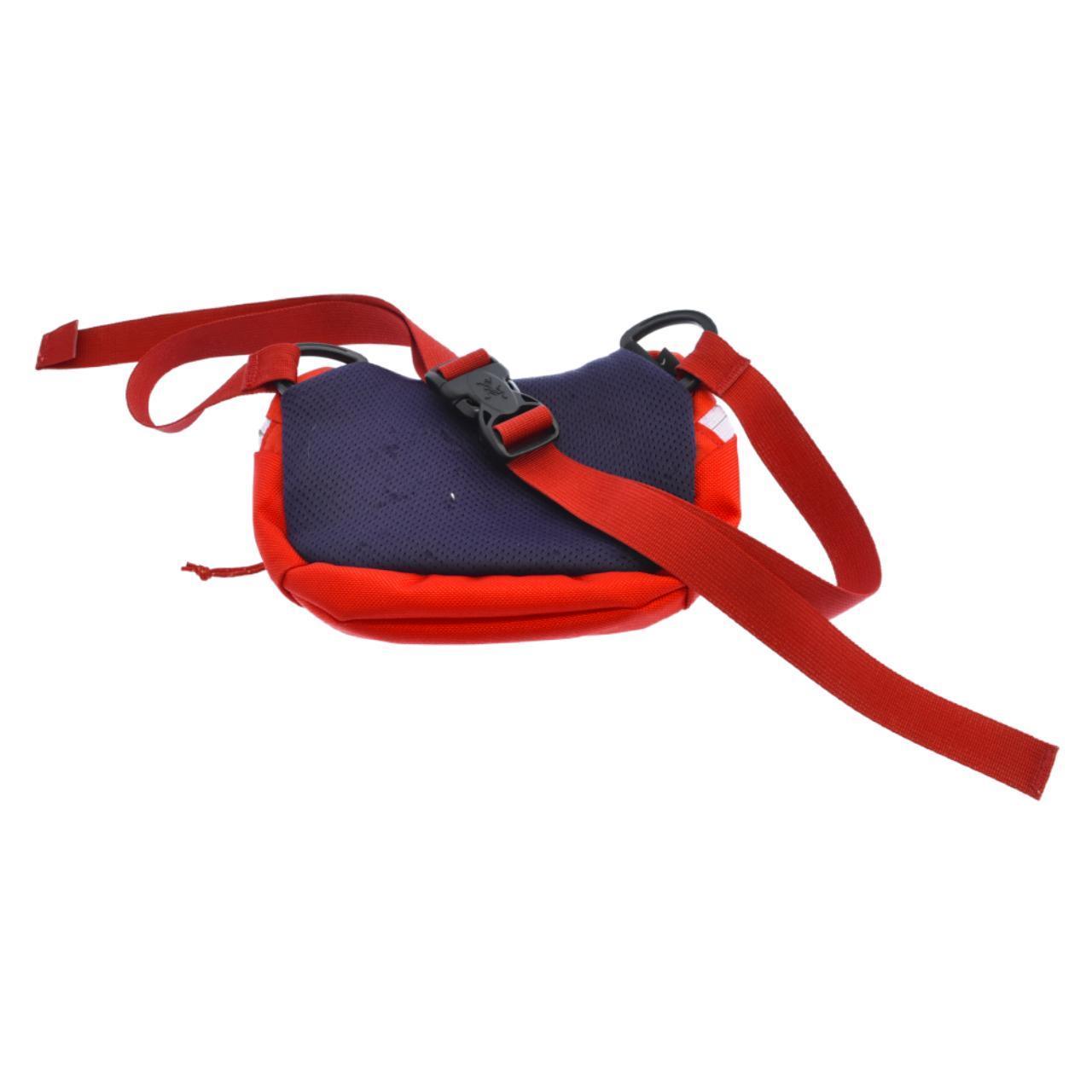 Arc'teryx Front Logo Embroidered Shoulder Bag Red - Known Source