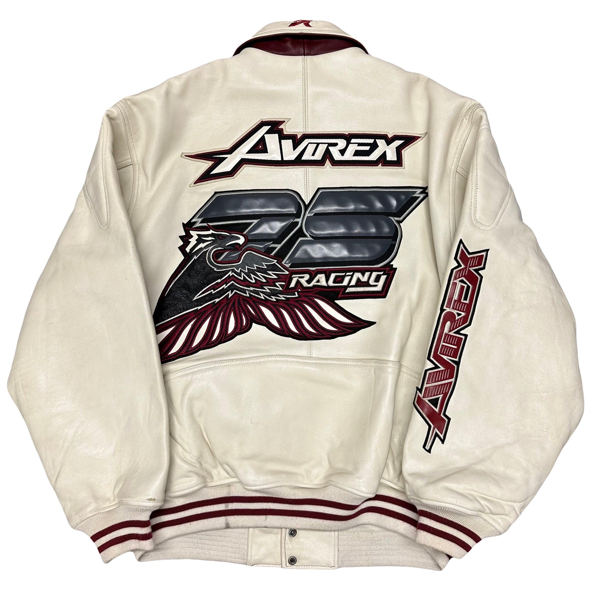 ARCHIVE Avirex Racing Leather Jacket ( XXL ) - Known Source