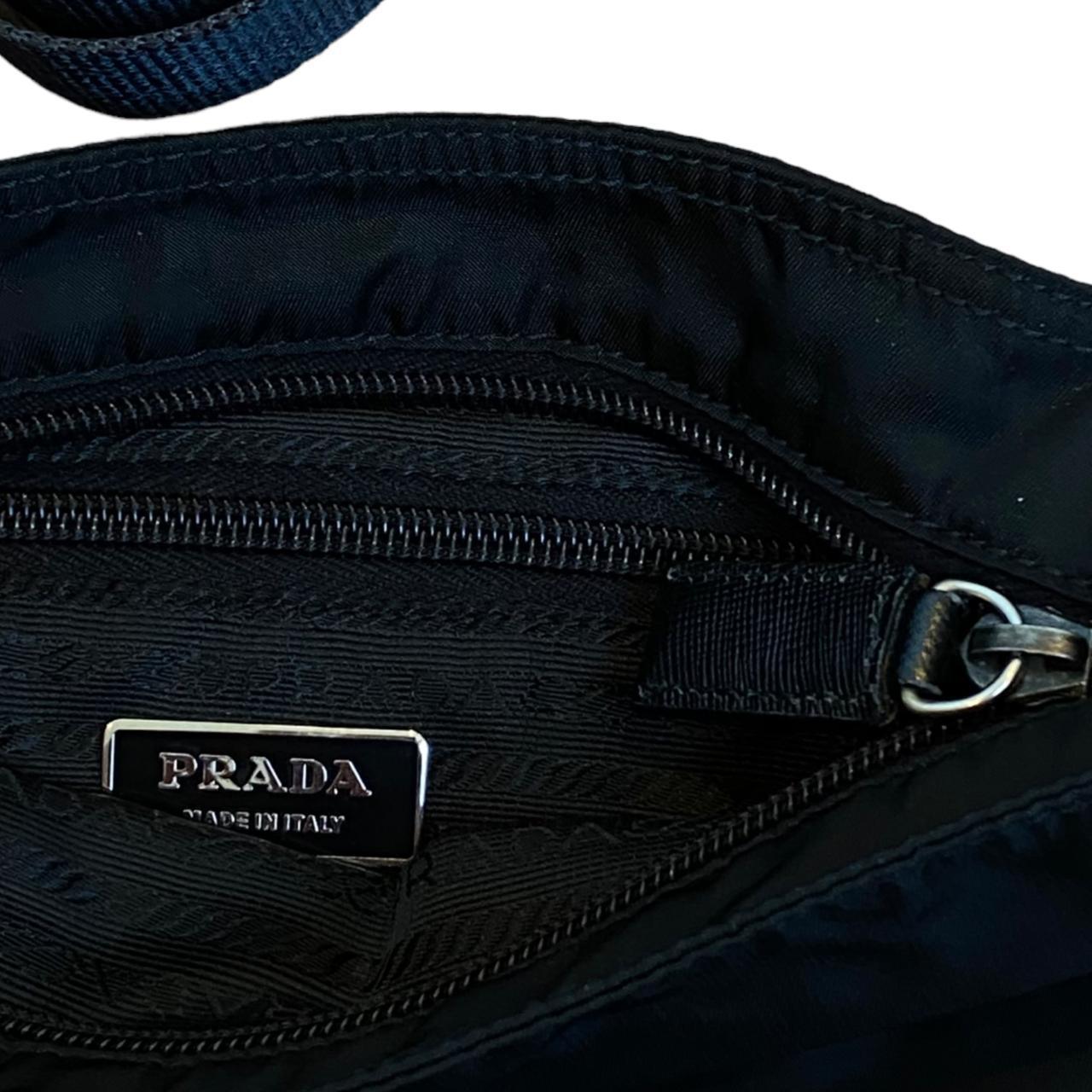 Authentic Prada nylon Black Shoulder Cross Body Bag - Known Source