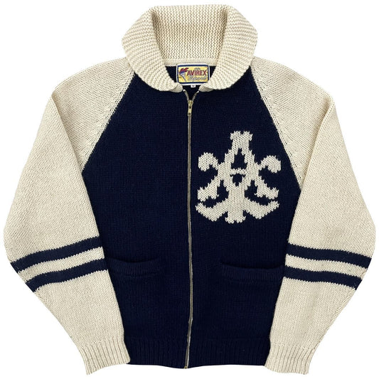 Avirex Cowichan Knitted Cardigan - Known Source