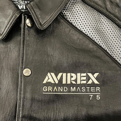 Avirex Grand Master Leather Varsity Jacket - Known Source
