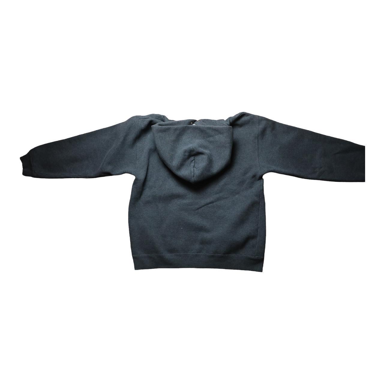 Avirex Grey logo Hoodie - Known Source