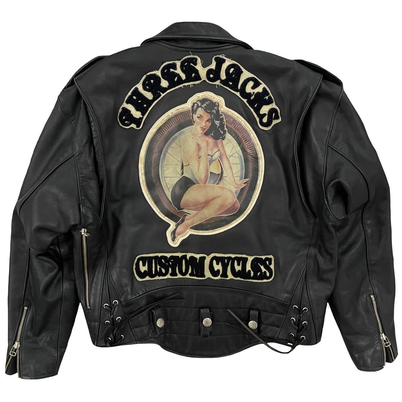 Avirex Leather Biker Jacket - Known Source