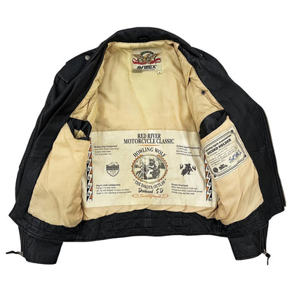 Avirex Leather Biker Jacket - Known Source