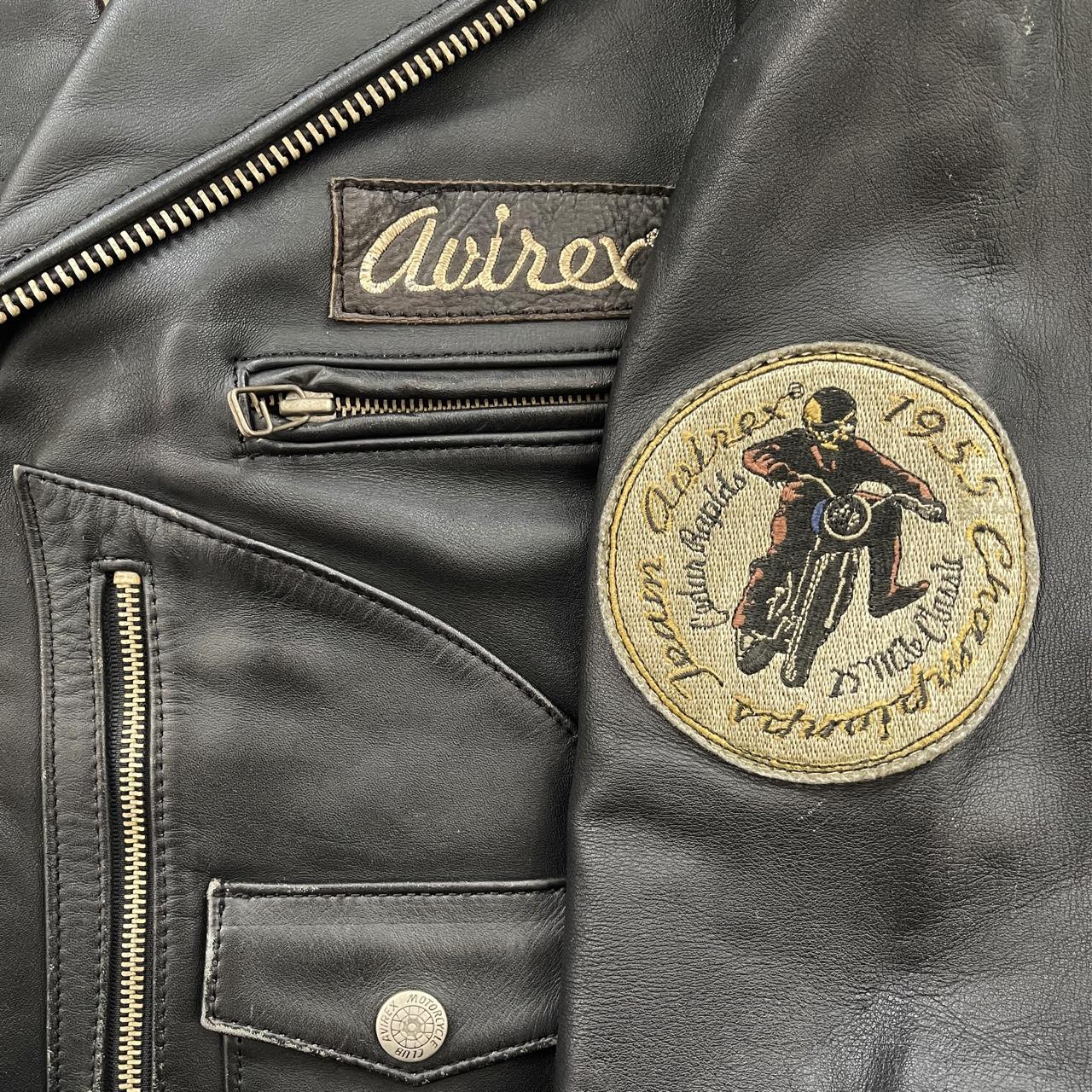 Avirex Leather Biker Jacket - Known Source