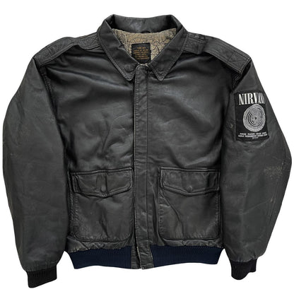 Avirex Leather Bomber Jacket - Known Source