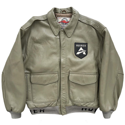 Avirex Leather Flight Jacket - Known Source