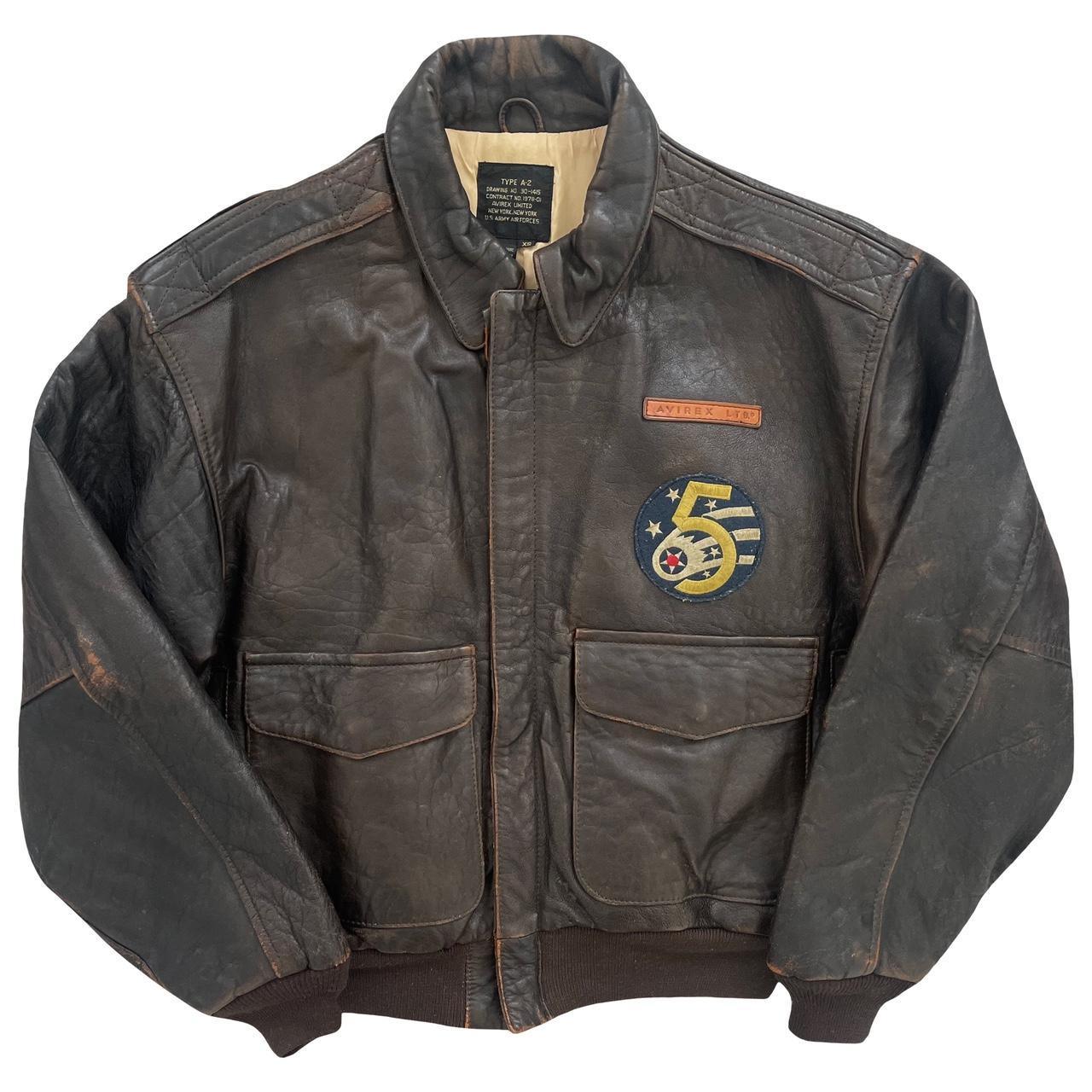 Avirex Leather Flight Jacket - Known Source