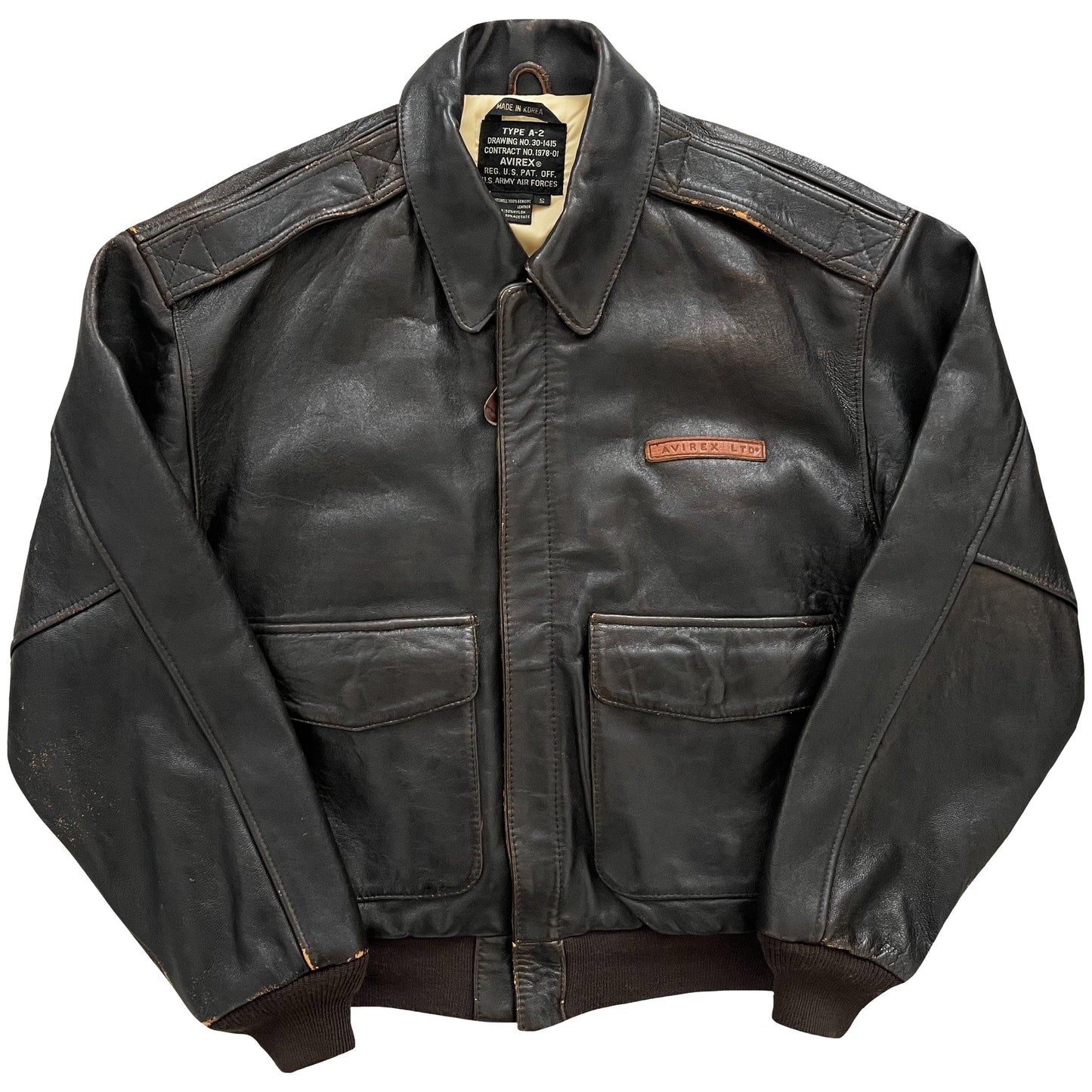 Avirex Leather Flight Jacket - Known Source