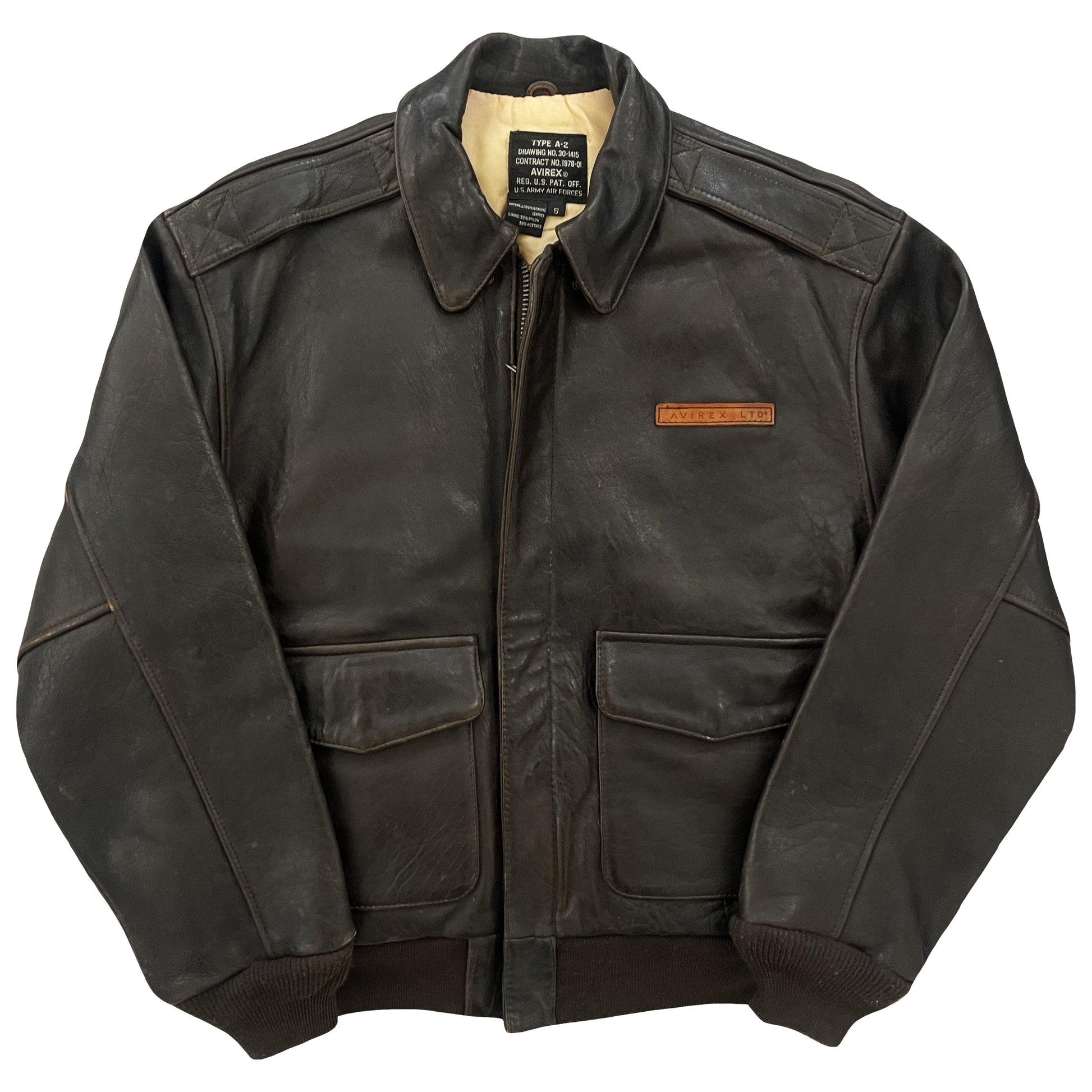 Avirex Leather Flight Jacket - Known Source