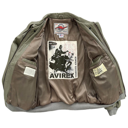 Avirex Leather Flight Jacket - Known Source