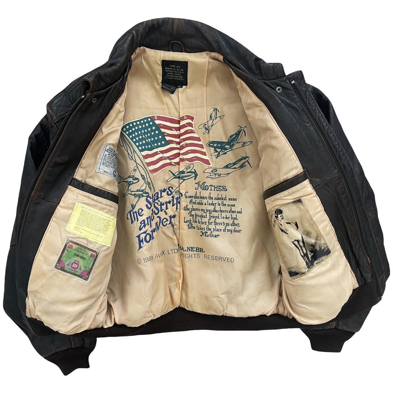 Avirex Leather Flight Jacket - Known Source