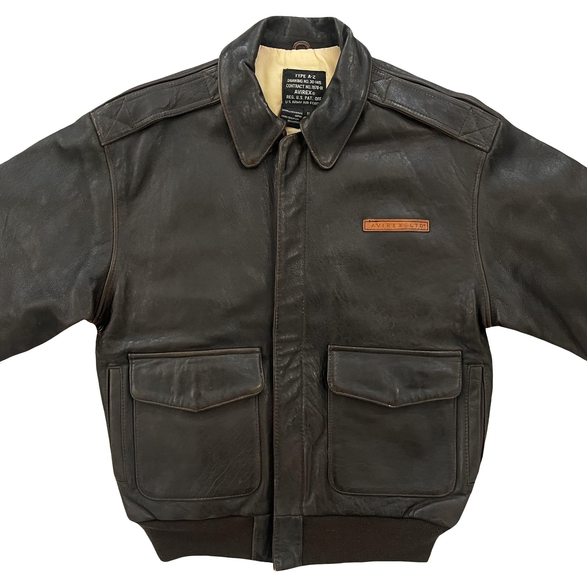 Avirex Leather Flight Jacket - Known Source