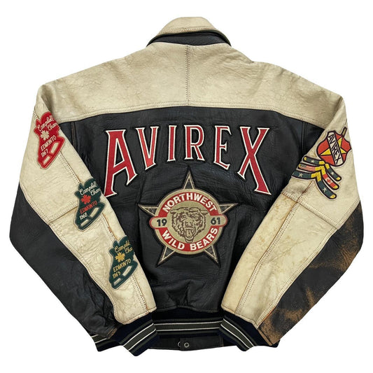 Avirex Leather Varsity Jacket - Known Source