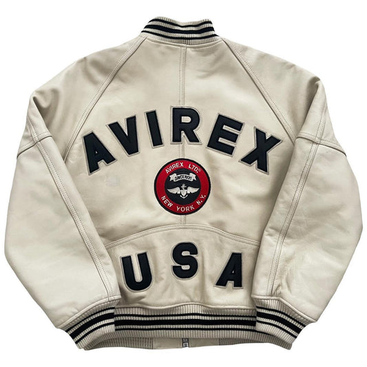 Avirex Leather Varsity Jacket - Known Source