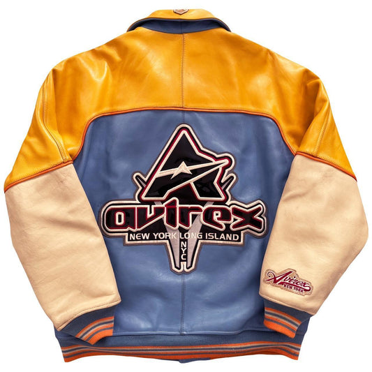 Avirex Leather Varsity Jacket - Known Source