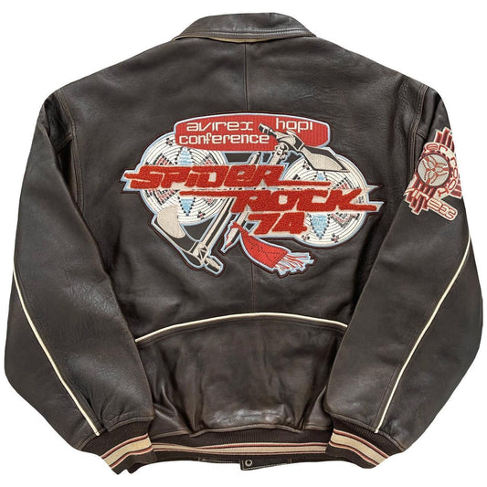 Avirex Leather Varsity Jacket - Known Source