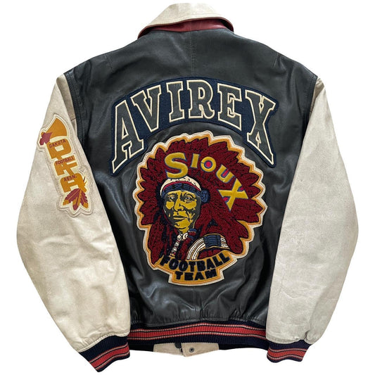 Avirex Leather Varsity Jacket - Known Source