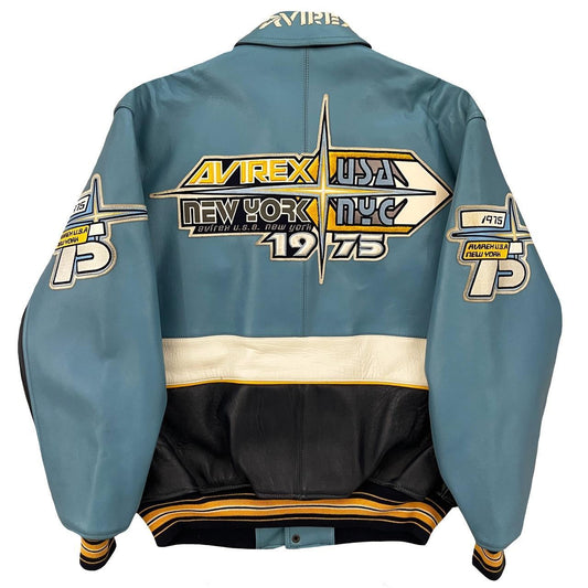 Avirex Leather Varsity Jacket - Known Source