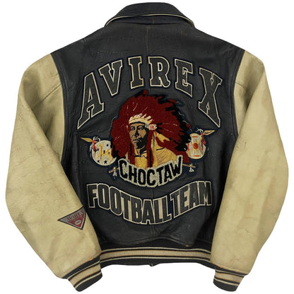 Avirex Leather Varsity Jacket - Known Source