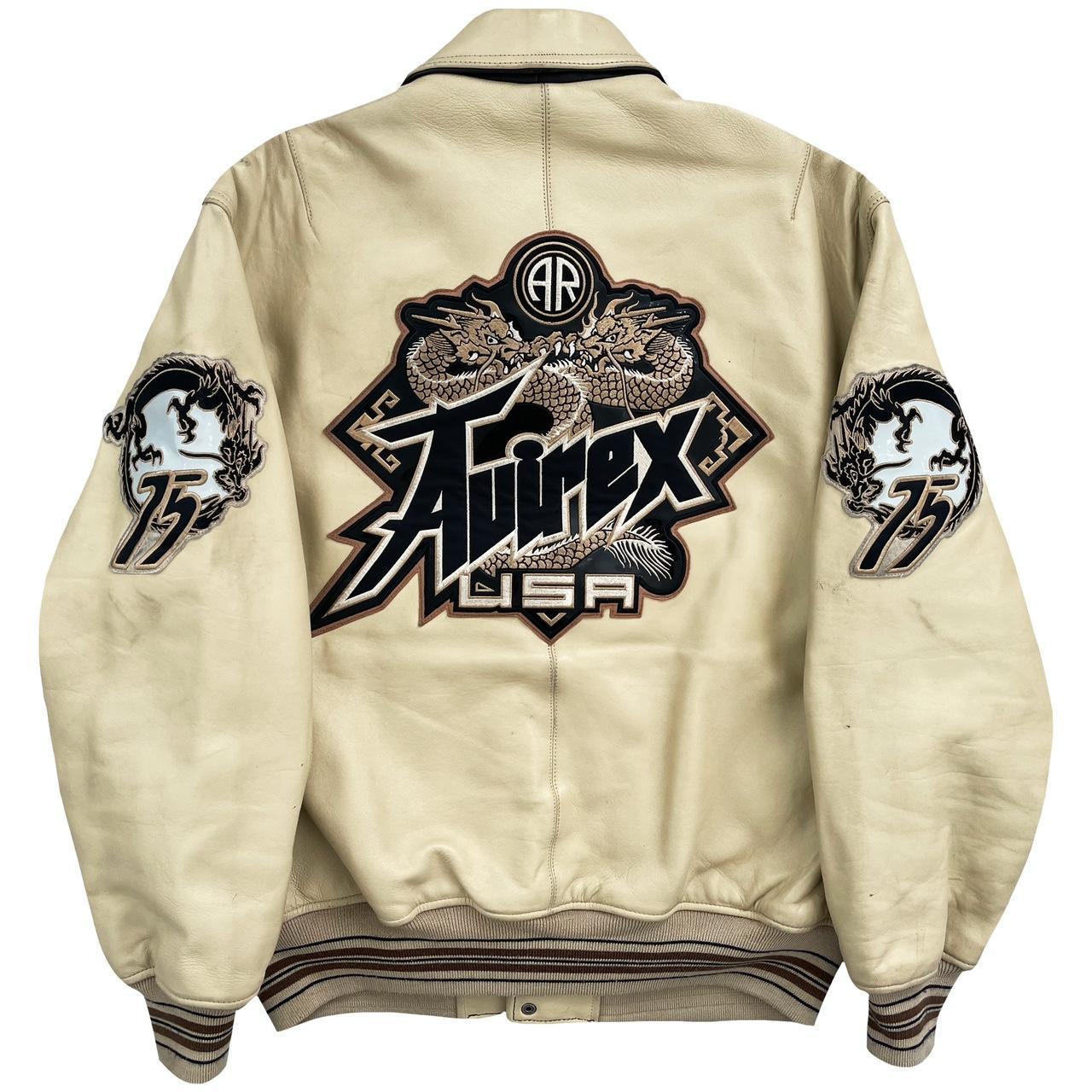 Avirex Leather Varsity Jacket - Known Source