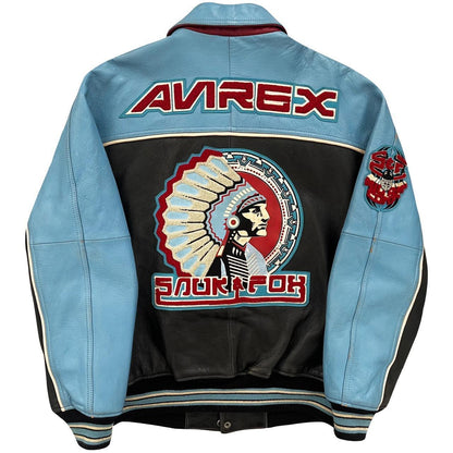 Avirex Leather Varsity Jacket - Known Source