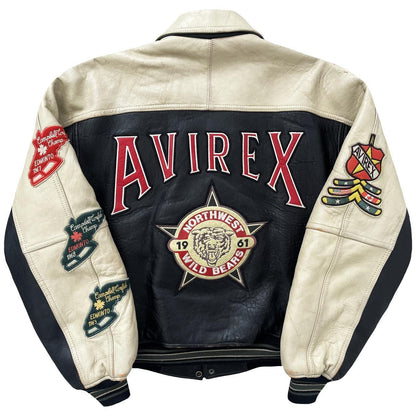 Avirex Leather Varsity Jacket - Known Source