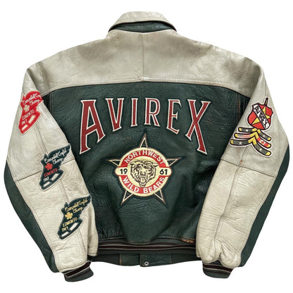 Avirex Leather Varsity Jacket - Known Source