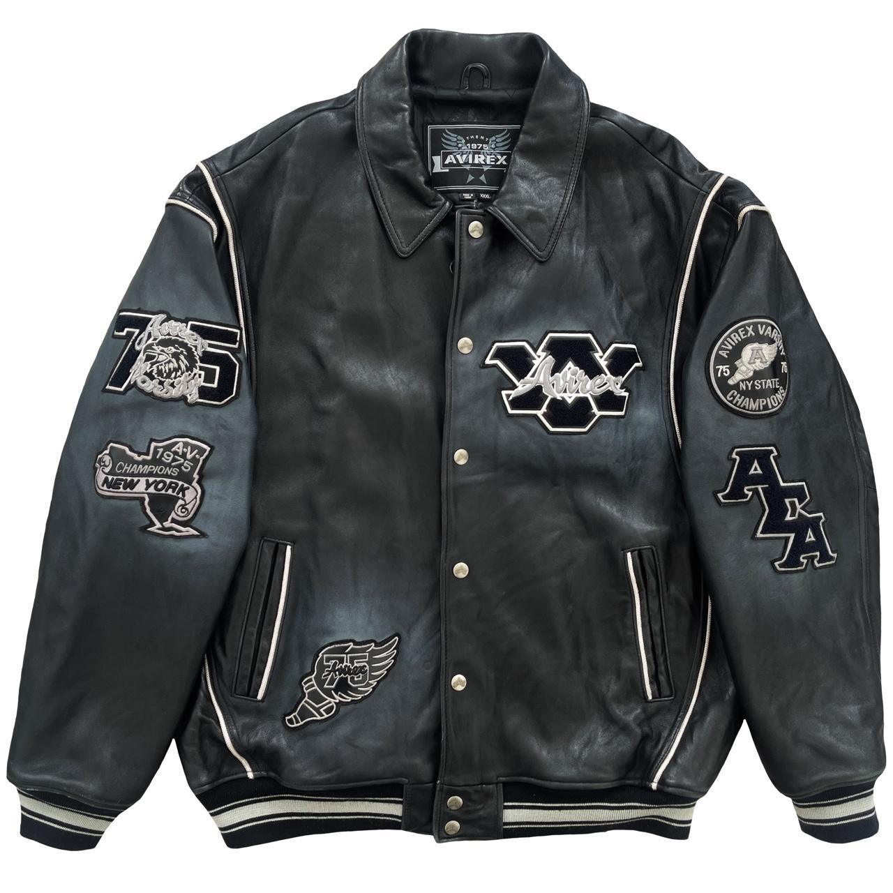 Avirex Leather Varsity Jacket - Known Source