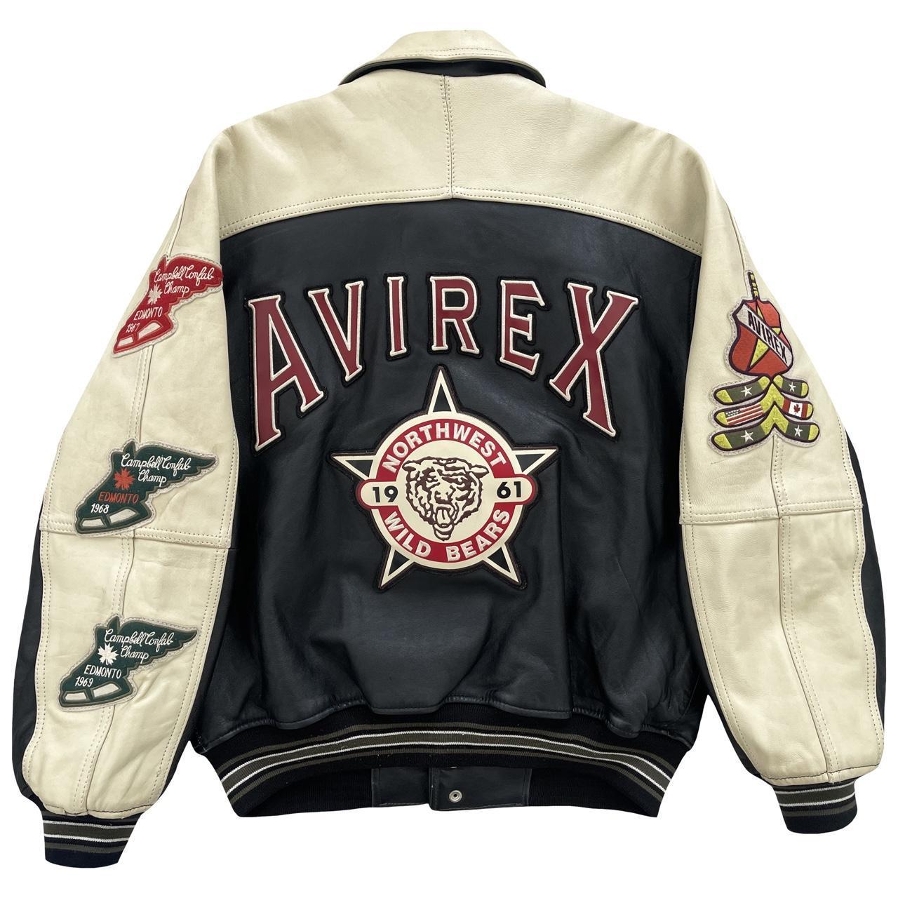 Avirex Leather Varsity Jacket - Known Source