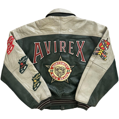 Avirex Leather Varsity Jacket - Known Source