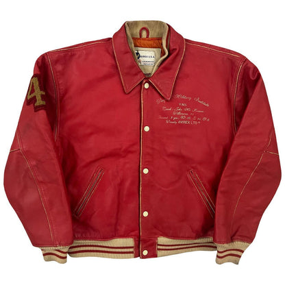 Avirex Leather Varsity Jacket - Known Source