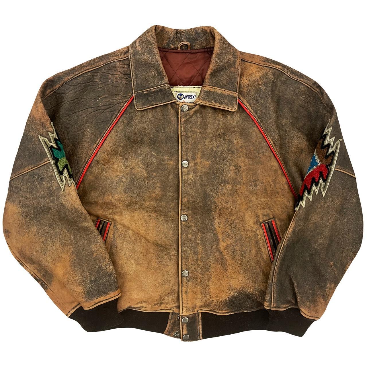 Avirex Leather Varsity Jacket - Known Source