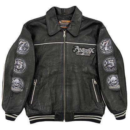 Avirex Leather Varsity Jacket - Known Source