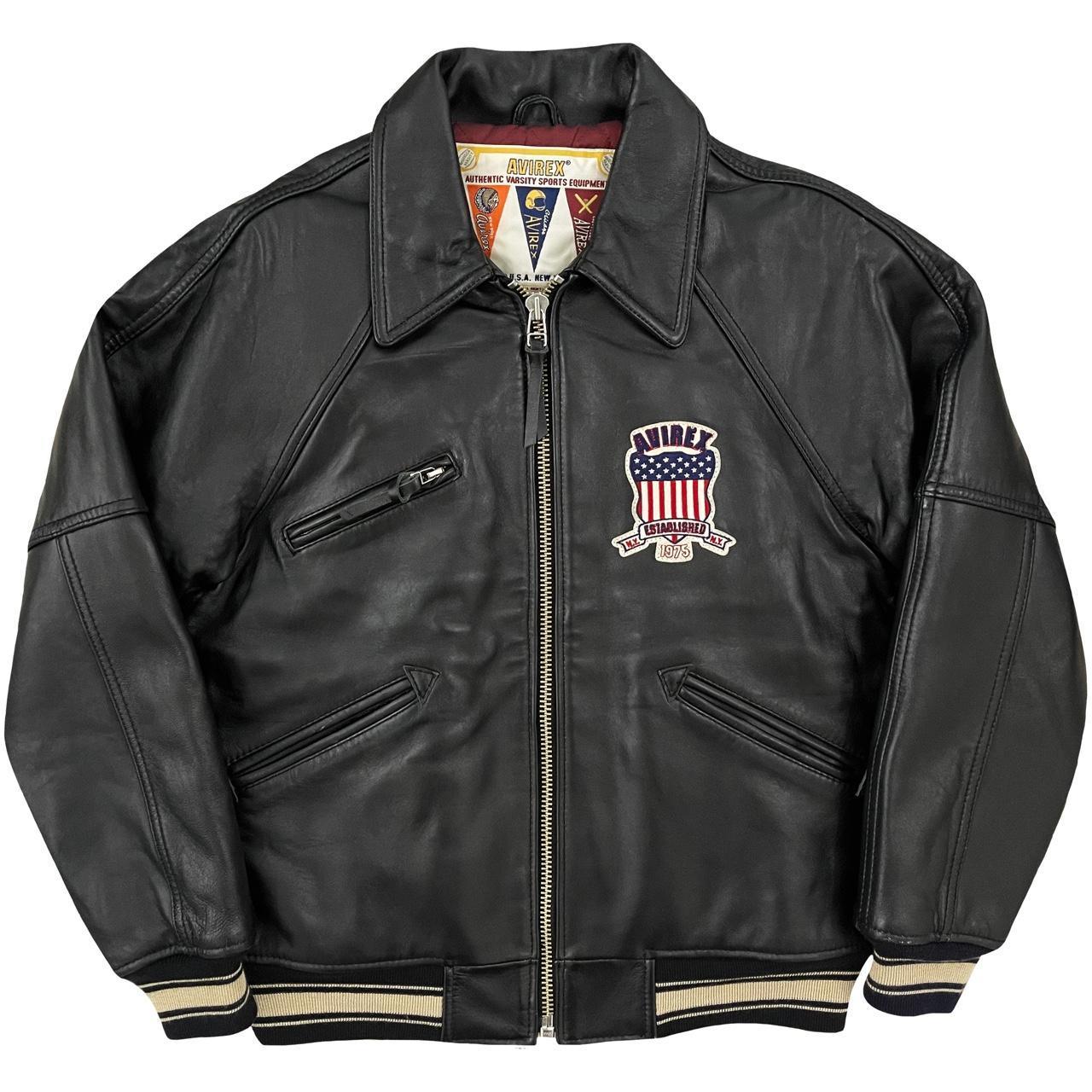 Avirex Leather Varsity Jacket - Known Source