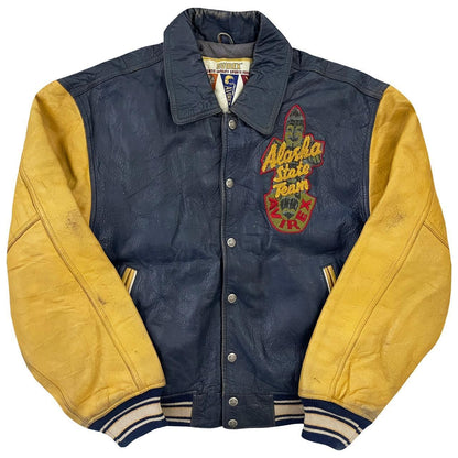 Avirex Leather Varsity Jacket - Known Source