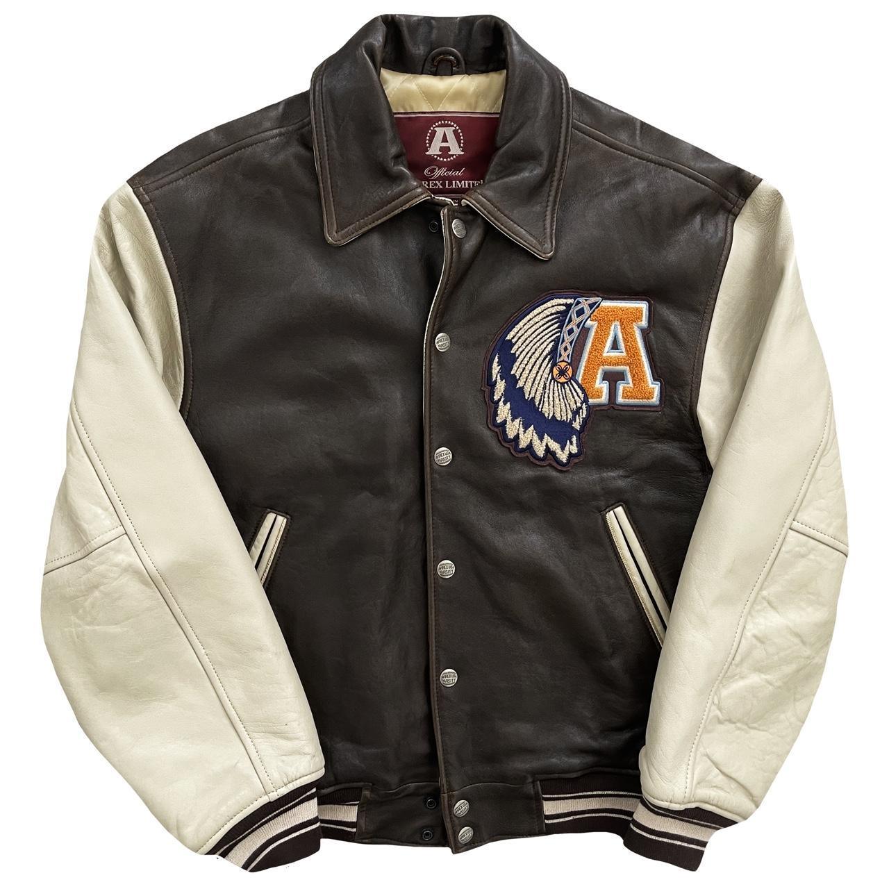 Avirex Leather Varsity Jacket - Known Source