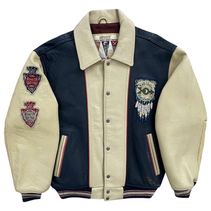 Avirex Leather Varsity Jacket - Known Source