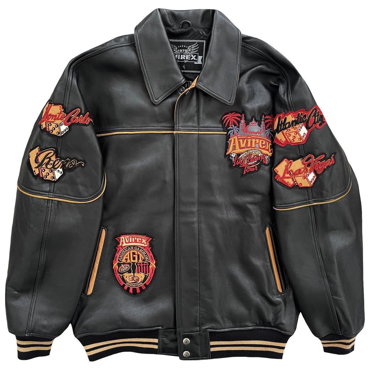 Avirex Leather Varsity Jacket - Known Source