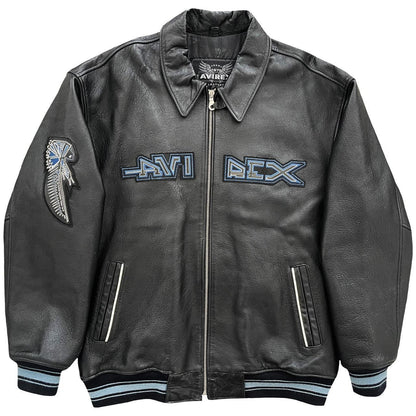 Avirex Leather Varsity Jacket - Known Source