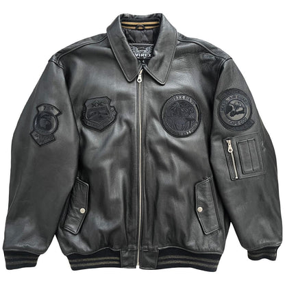 Avirex Leather Varsity Jacket - Known Source