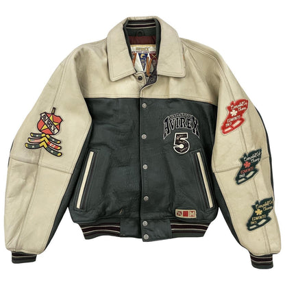 Avirex Leather Varsity Jacket - Known Source