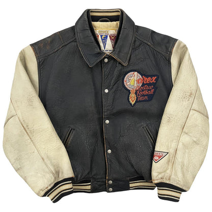 Avirex Leather Varsity Jacket - Known Source