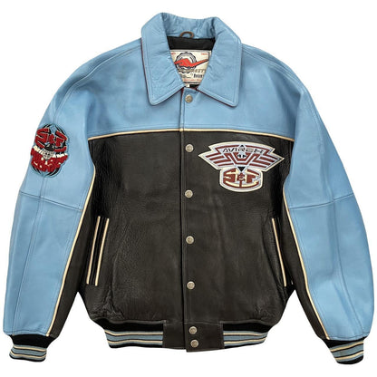 Avirex Leather Varsity Jacket - Known Source