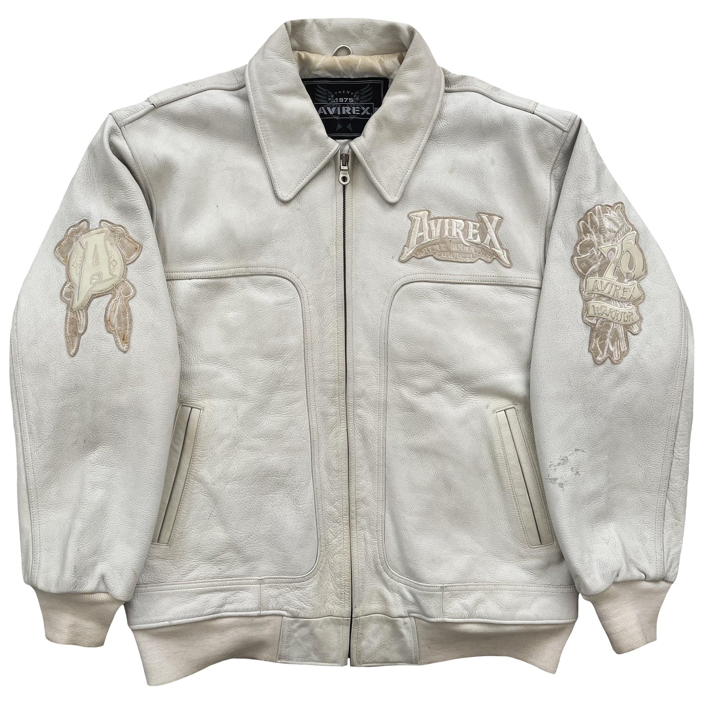 Avirex Leather Varsity Jacket - Known Source