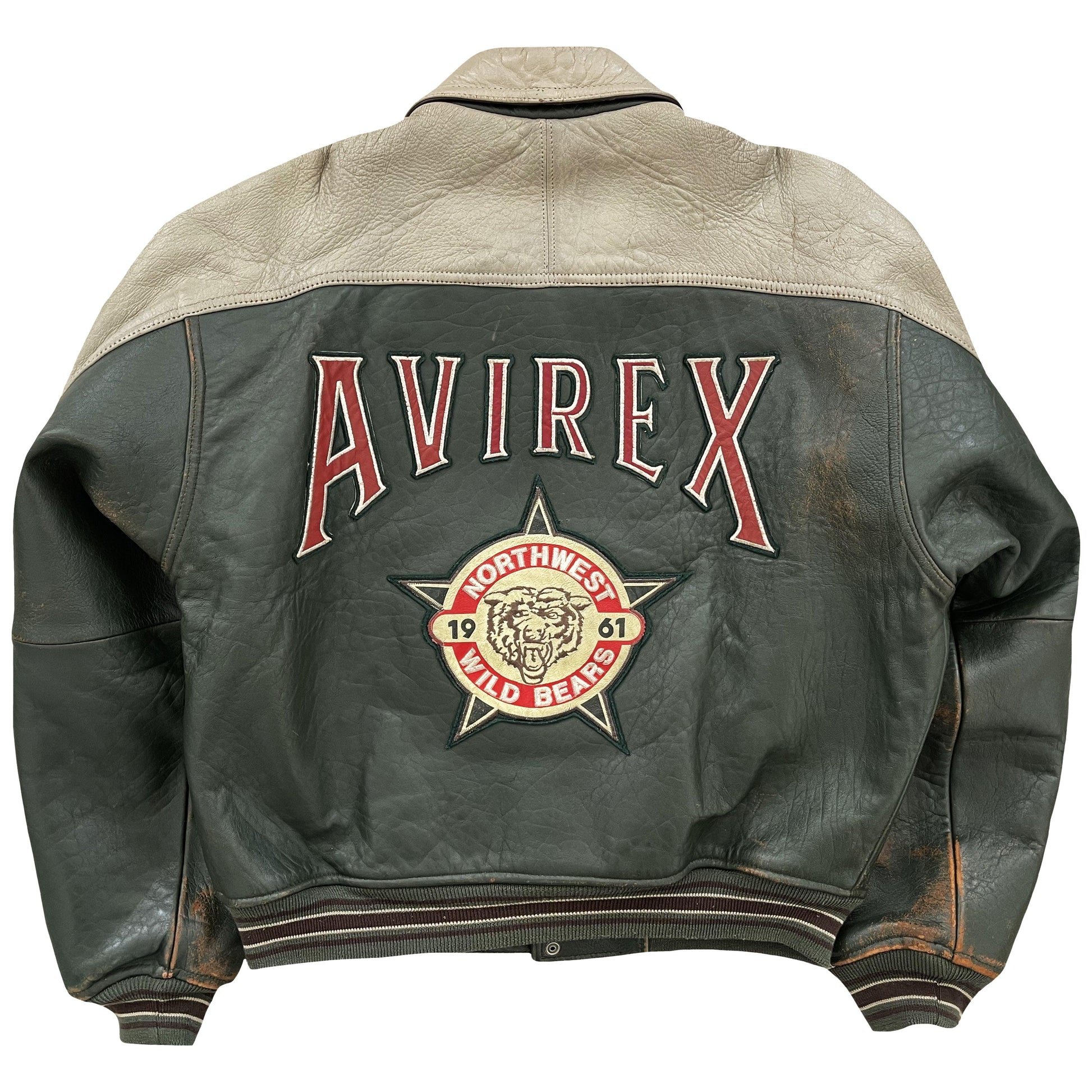 Avirex Leather Varsity Jacket - Known Source